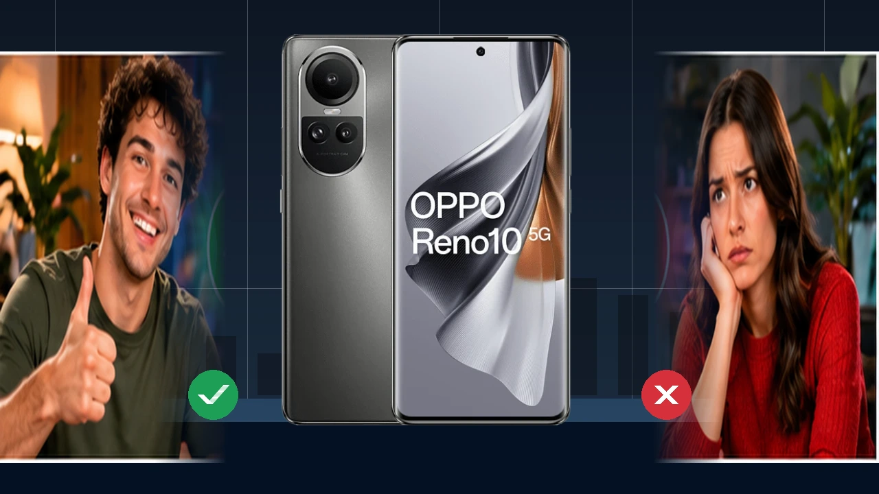 ¿Qué nota le darías a Móvil - OPPO Reno10 5G para el día a día?