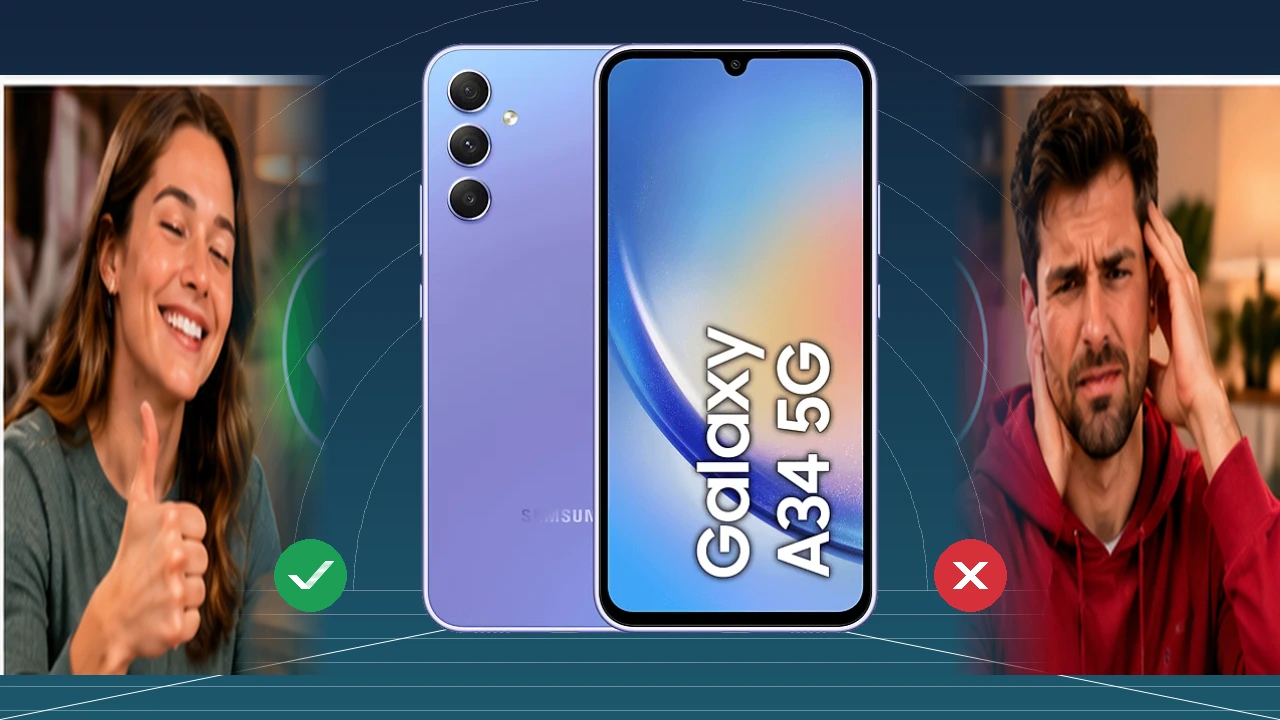 ¿Está a la altura de lo esperado Móvil - Samsung Galaxy A34?