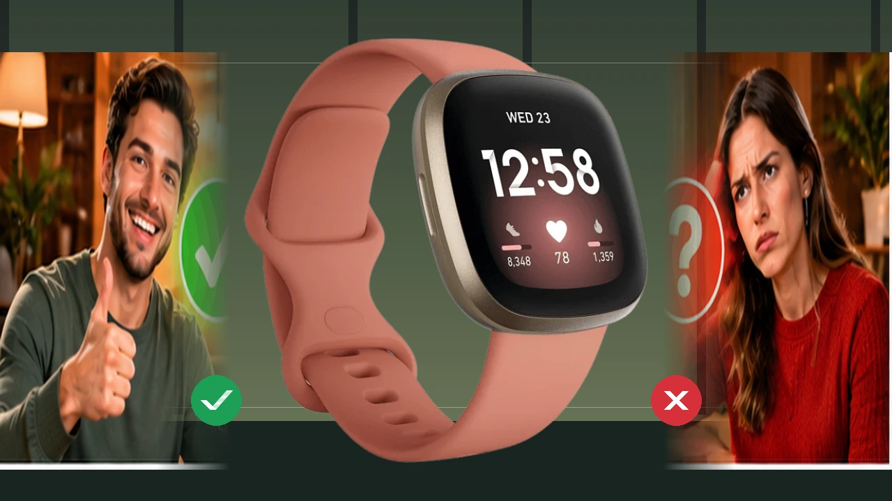 ¿Te convence Smartwatch - Fitbit Versa 3?
