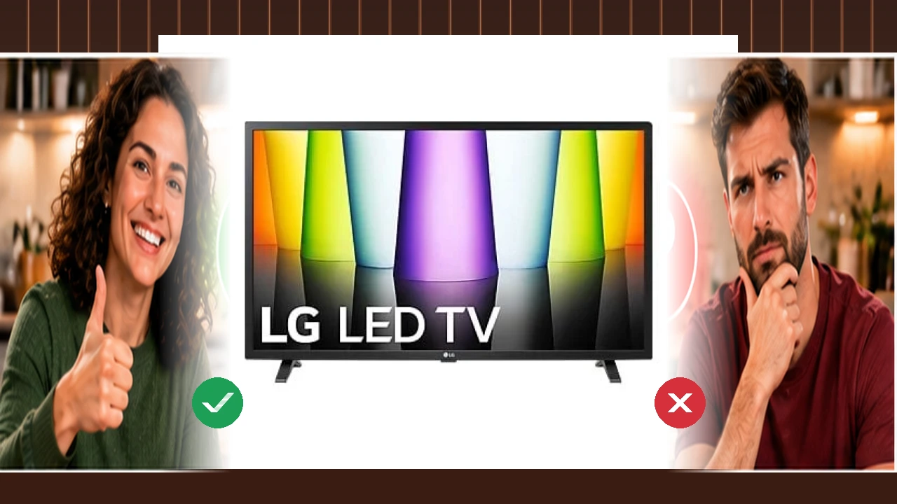 ¿Es acertado elegir TV LED 32" - LG 32LQ630B6LA?