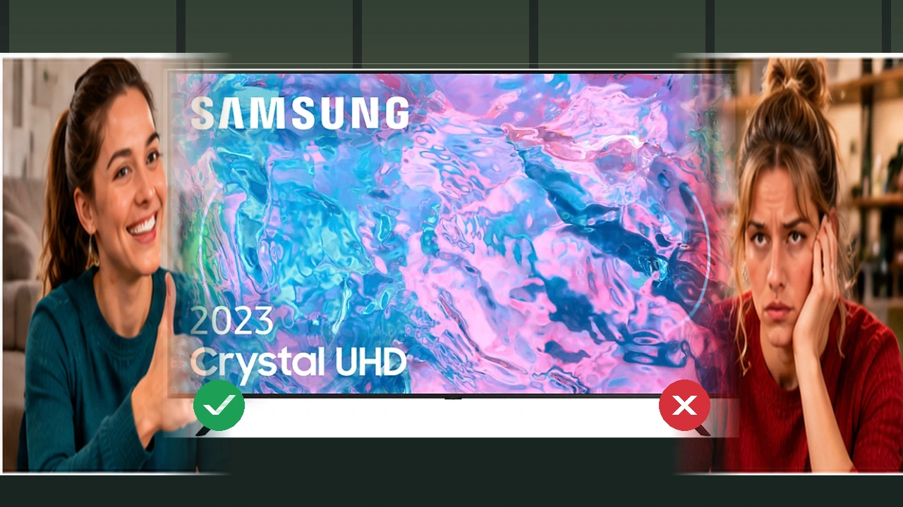¿TV LED 43" - Samsung TU43CU7175UXXC es bueno y merece la pena comprarlo?