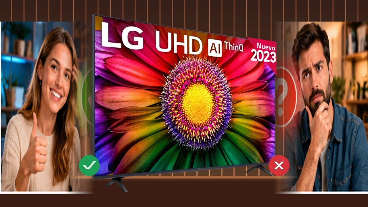 ¿Conviene comprar TV LED 50" - LG 50UR80006LJ en comparación con sus rivales?