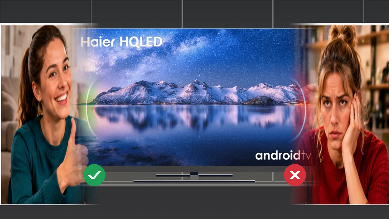 ¿Es TV LED 55"- Haier S8 Series H55S800UG tan bueno como parece?