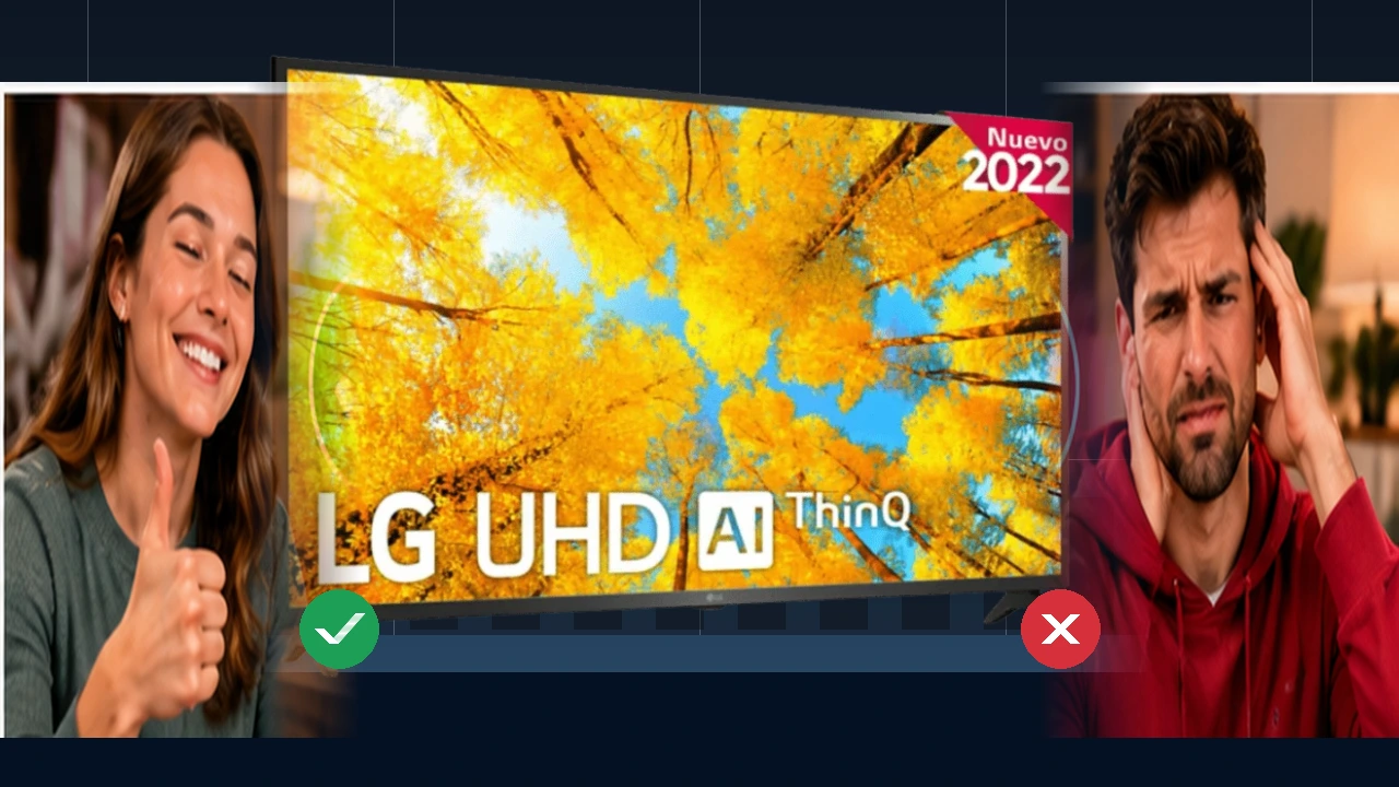 ¿Compensa comprar TV LED 55" - LG 55UQ75006LF?