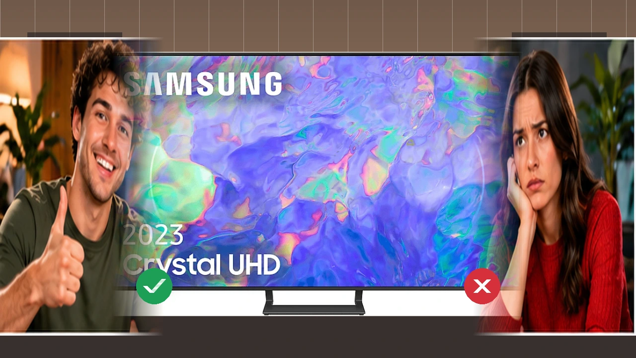 ¿Compensa comprar TV LED 55" - Samsung TU55CU8500KXXC frente a otras opciones?