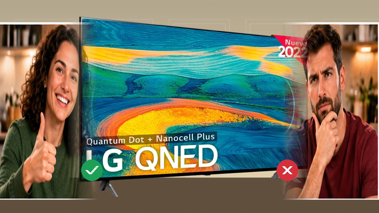 ¿Te convence TV QNED 55" - LG 55QNED7S6QA?